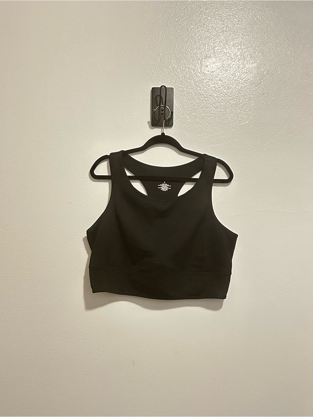 NWOT Torrid Active Wicking Racerback Longline Sports Bra Black 3 3X